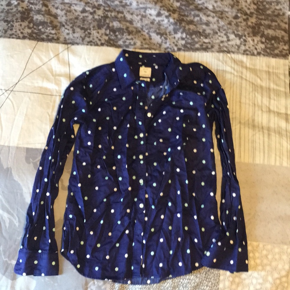🎀 3 for $50 |  “Shrunken Boyfriend” Button Up